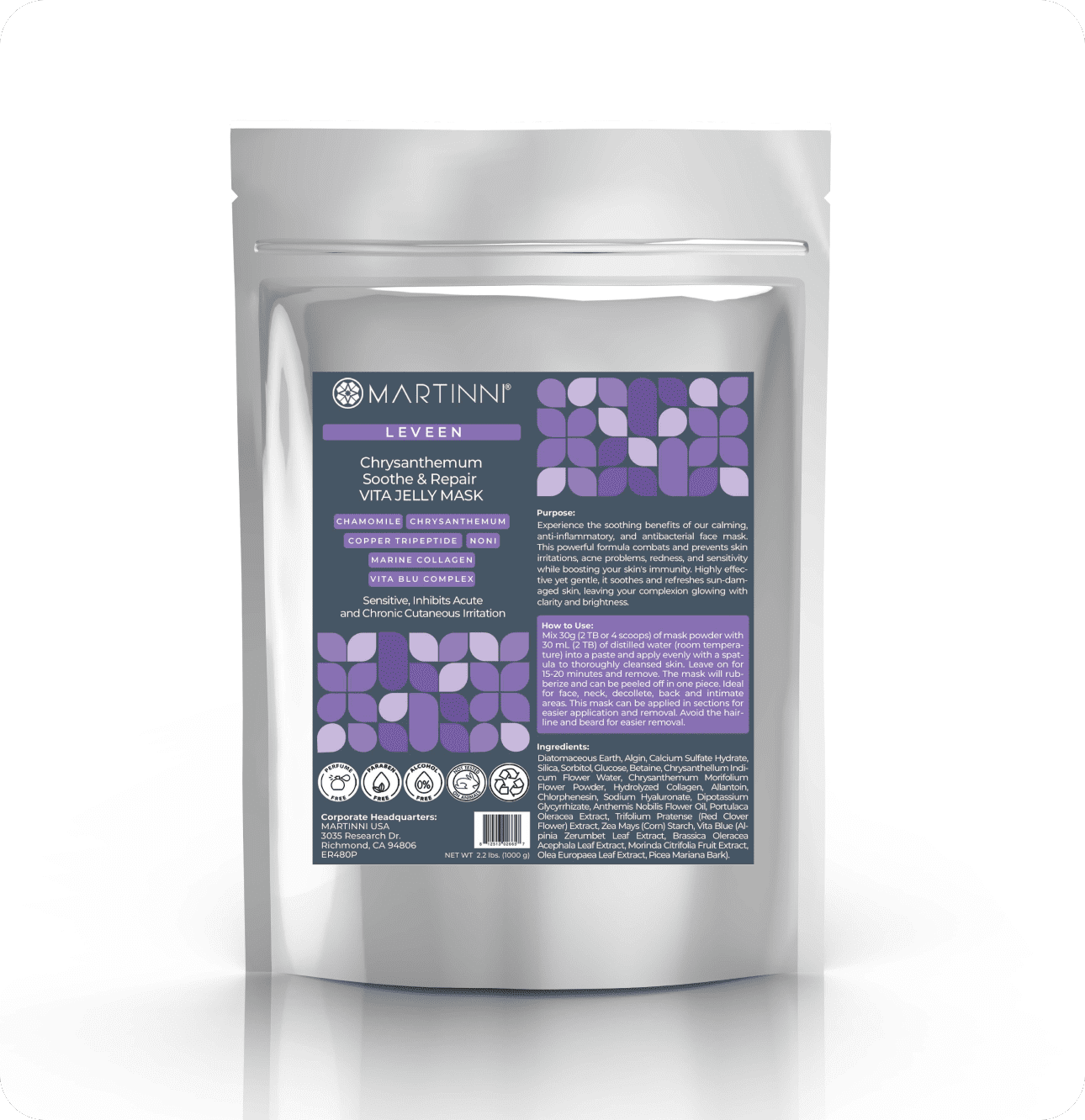 Chrysanthemum Repair Jelly Mask - Image 2