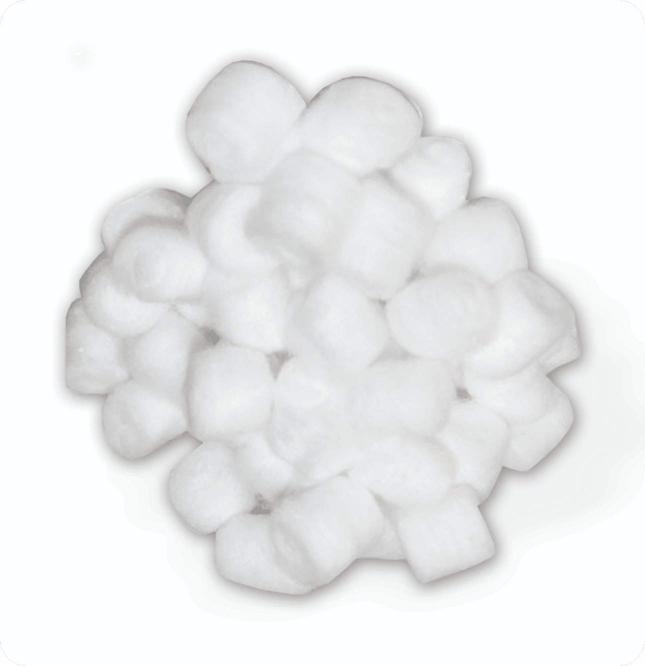 Soft Cotton Balls for Use