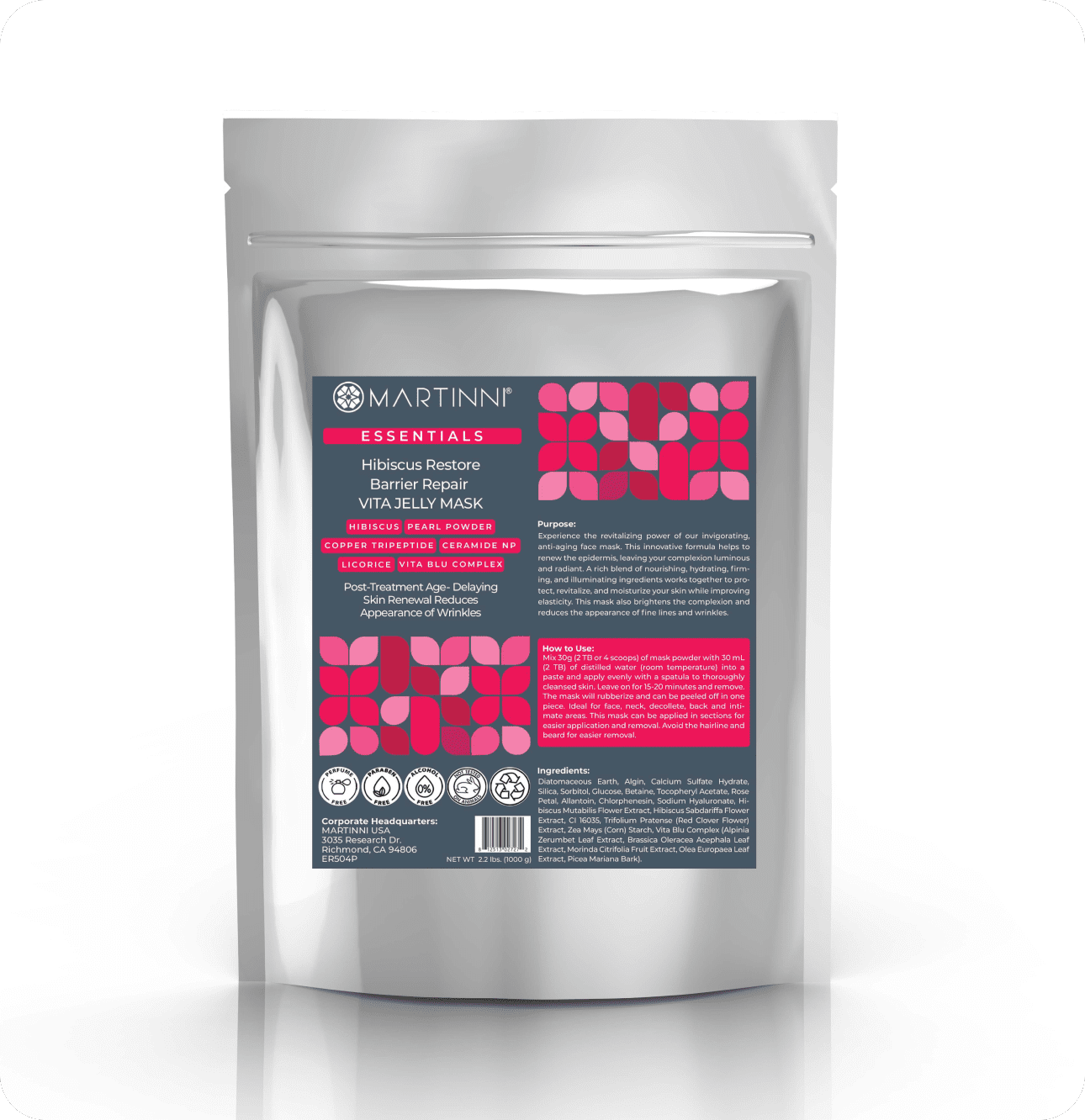 Hibiscus Barrier Repair Jelly Mask - Image 2