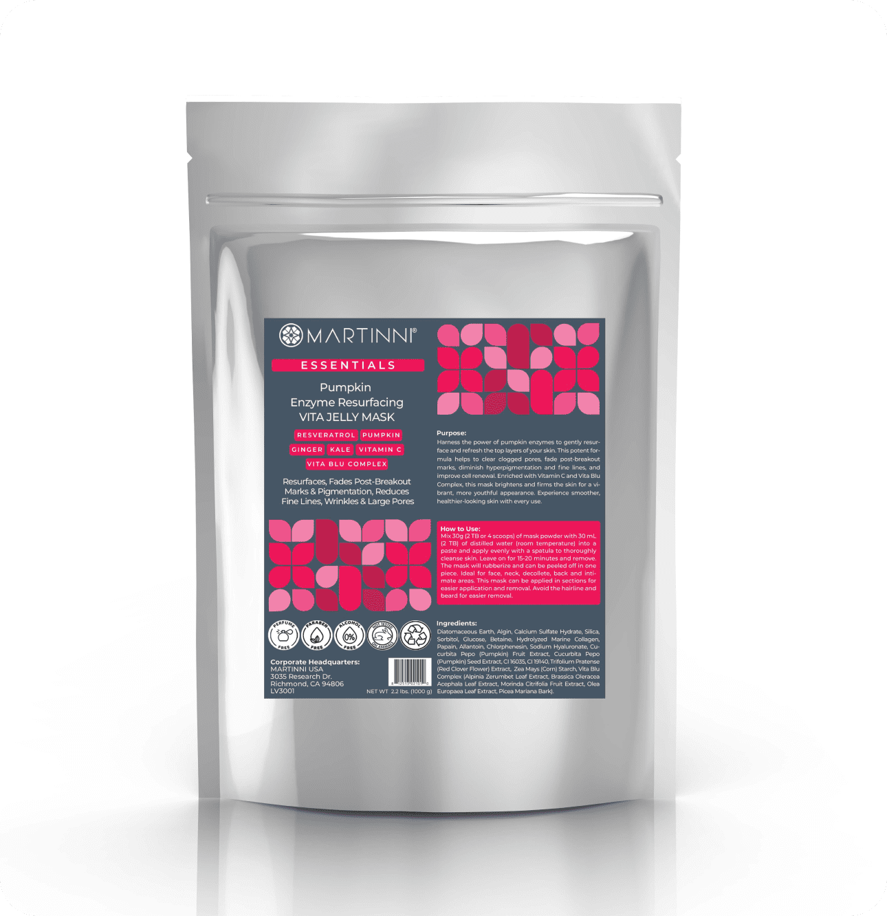 Pumpkin Enzyme Resurfacing VITA JELLY MASK - Image 2