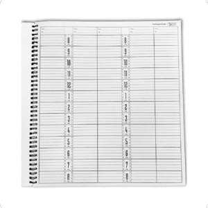 Spa Appointment Book (5 Column)